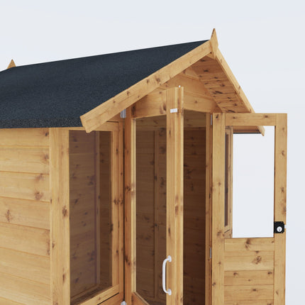Mercia Summerhouses Mercia 7 x 5 Traditional Double Door Summerhouse Mercia 7 x 5 Traditional Double Door Summerhouse