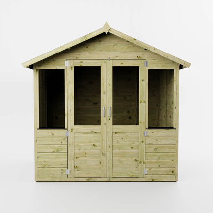 Mercia Summerhouses Mercia 7 x 5 Traditional Double Door Summerhouse Mercia 7 x 5 Traditional Double Door Summerhouse