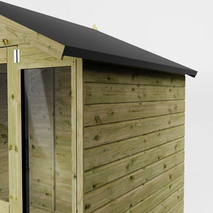 Mercia Summerhouses Mercia 7 x 5 Traditional Double Door Summerhouse Mercia 7 x 5 Traditional Double Door Summerhouse