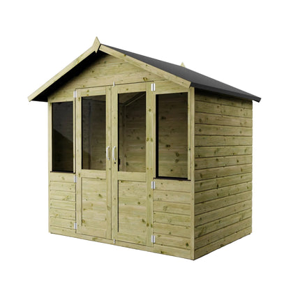 Mercia Summerhouses Mercia 7 x 5 Traditional Double Door Summerhouse Mercia 7 x 5 Traditional Double Door Summerhouse