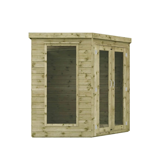 Mercia Summerhouses Mercia 7x7 Premium Corner Summerhouse Mercia 7x7 Premium Corner Summerhouse