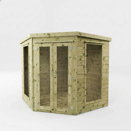 Mercia Summerhouses Mercia 7x7 Premium Corner Summerhouse Mercia 7x7 Premium Corner Summerhouse