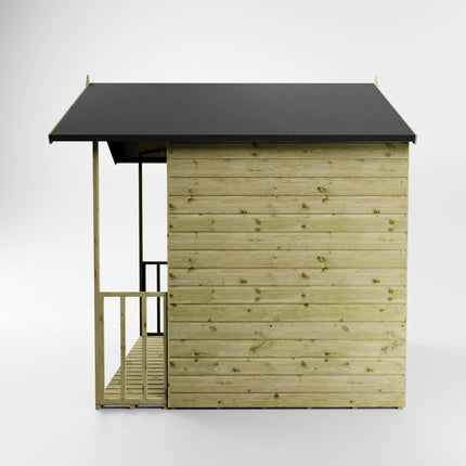 Mercia Summerhouses Mercia 7x7 Wooden Summerhouse with Veranda | Garden Room Mercia 7x7 Wooden Summerhouse with Veranda | Garden Room