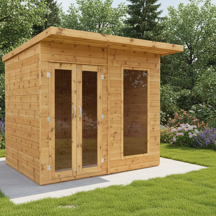 Mercia Summerhouses Mercia 8 x 6 Maine Pent Summerhouse Mercia 8 x 6 Maine Pent Summerhouse