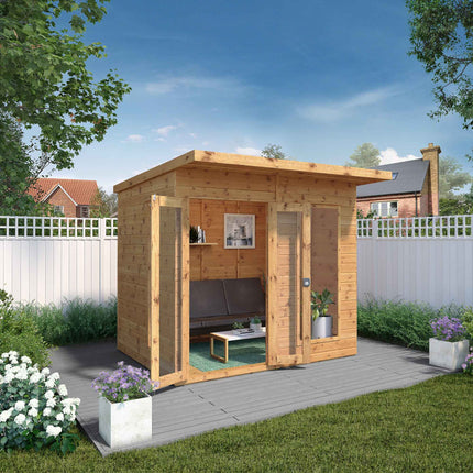 Mercia Summerhouses Mercia 8 x 6 Maine Pent Summerhouse Mercia 8 x 6 Maine Pent Summerhouse