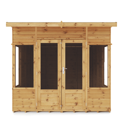 Mercia Summerhouses Mercia 8 x 8 Helios Curved Roof Summerhouse Mercia 8 x 8 Helios Curved Roof Summerhouse