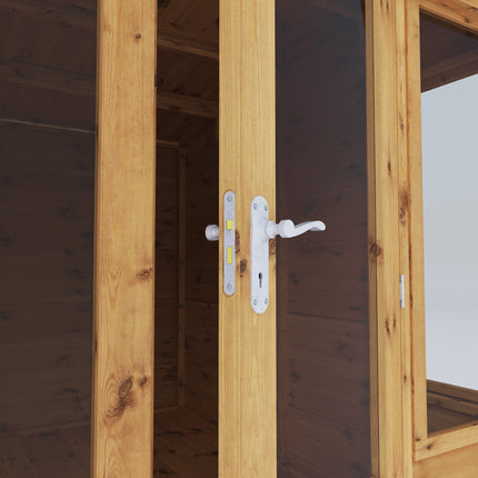 Mercia Summerhouses Mercia 8 x 8 Helios Curved Roof Summerhouse Mercia 8 x 8 Helios Curved Roof Summerhouse