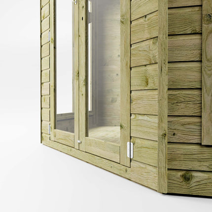 Mercia Summerhouses Mercia 9 x 9 Premier Corner Summerhouse Mercia 9 x 9 Premier Corner Summerhouse