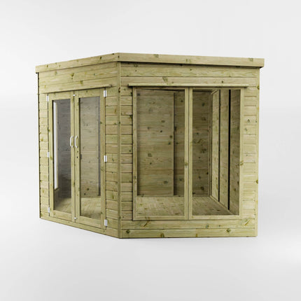Mercia Summerhouses Mercia 9 x 9 Premier Corner Summerhouse Mercia 9 x 9 Premier Corner Summerhouse