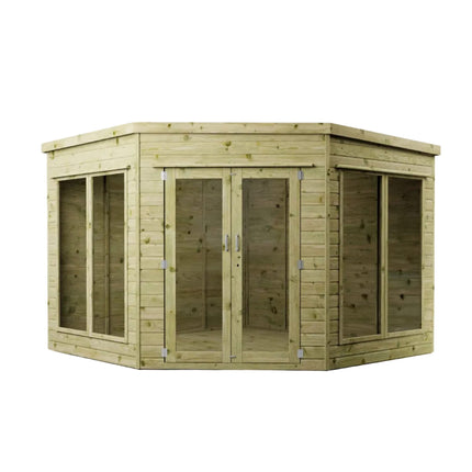 Mercia Summerhouses Mercia 9 x 9 Premier Corner Summerhouse Mercia 9 x 9 Premier Corner Summerhouse