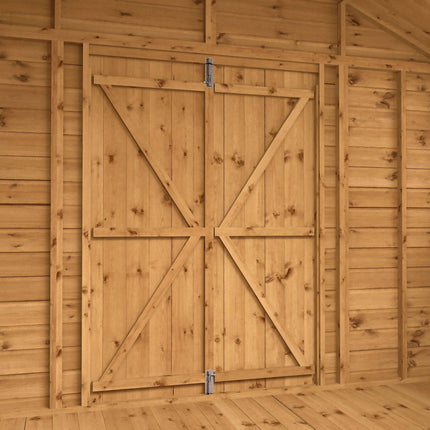 Mercia Wooden Shed Mercia 10x10ft Premium Shiplap Apex Workshop