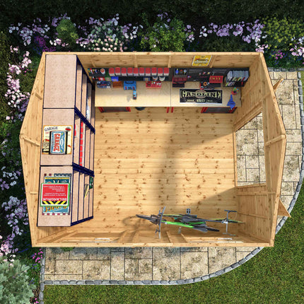 Mercia Wooden Shed Mercia 12x10 Premium Shiplap Apex Workshop