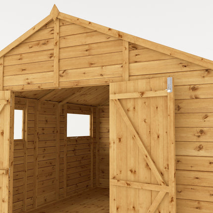 Mercia Wooden Shed Mercia 12x10 Premium Shiplap Apex Workshop