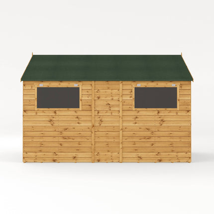 Mercia Wooden Shed Mercia 12x10 Premium Shiplap Apex Workshop