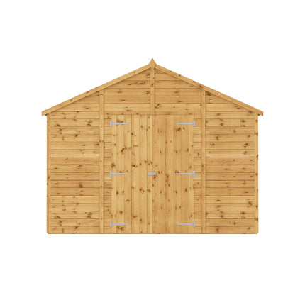 Mercia Wooden Shed Mercia 12x10 Premium Shiplap Apex Workshop