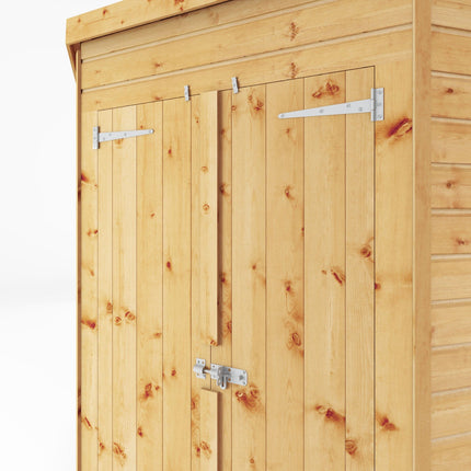 Mercia Wooden Shed Mercia 7x7 Shiplap Corner Wooden Shed