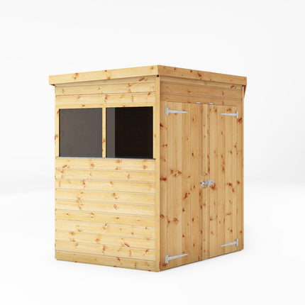 Mercia Wooden Shed Mercia 7x7 Shiplap Corner Wooden Shed