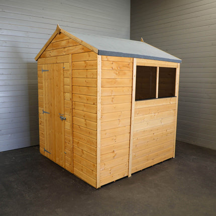 Mercia Wooden Shed Mercia The Woodsman 6x6 Shiplap Apex Wooden Shed SI-100-001-0002 Mercia The Woodsman 6x6 Shiplap Apex Wooden Shed