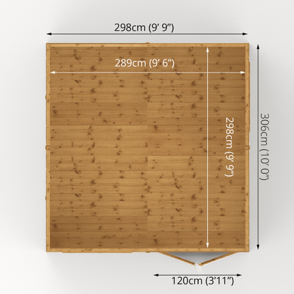 Mercia Wooden Sheds Mercia 10 x 10 Premium Shiplap Reverse Apex Workshop Mercia 10 x 10 Premium Shiplap Reverse Apex Workshop