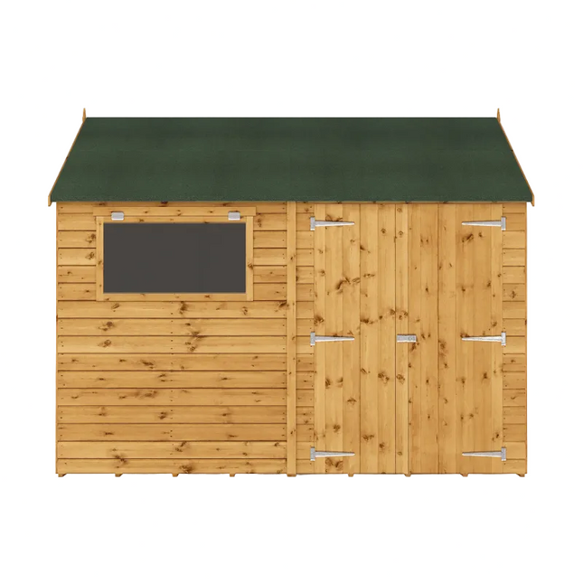 Mercia Wooden Sheds Mercia 10 x 10 Premium Shiplap Reverse Apex Workshop Mercia 10 x 10 Premium Shiplap Reverse Apex Workshop