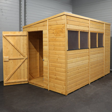 Mercia Wooden Sheds Mercia 10 x 6 Woodsman Shiplap Pent Shed - Styrene Mercia 10 x 6 Woodsman Shiplap Pent Shed - Styrene