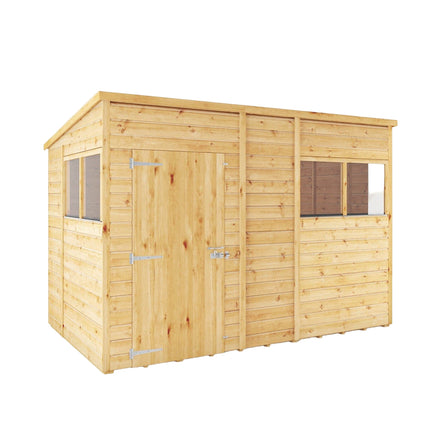 Mercia Wooden Sheds Mercia 10 x 6 Woodsman Shiplap Pent Shed - Styrene Mercia 10 x 6 Woodsman Shiplap Pent Shed - Styrene