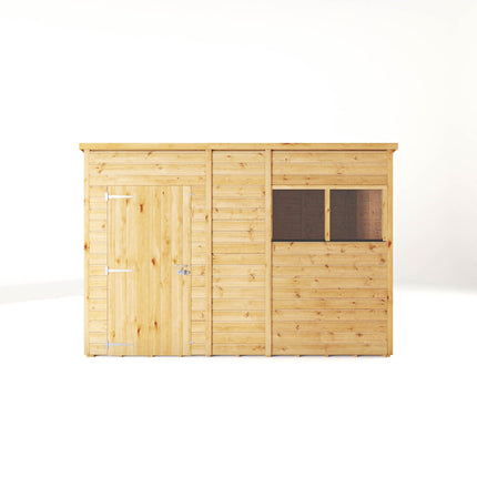 Mercia Wooden Sheds Mercia 10 x 6 Woodsman Shiplap Pent Shed - Styrene Mercia 10 x 6 Woodsman Shiplap Pent Shed - Styrene