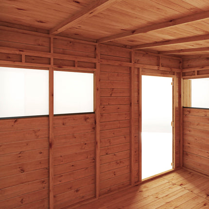 Mercia Wooden Sheds Mercia 10 x 6 Woodsman Shiplap Pent Shed - Styrene Mercia 10 x 6 Woodsman Shiplap Pent Shed - Styrene