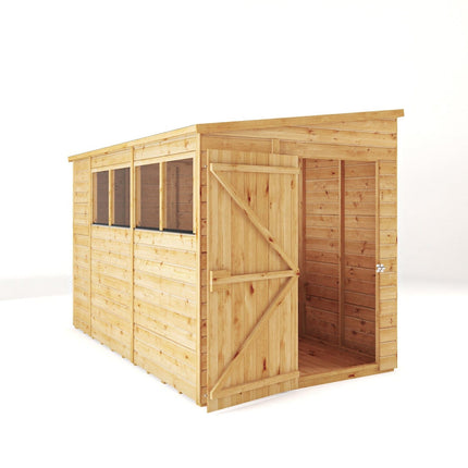 Mercia Wooden Sheds Mercia 10 x 6 Woodsman Shiplap Pent Shed - Styrene Mercia 10 x 6 Woodsman Shiplap Pent Shed - Styrene