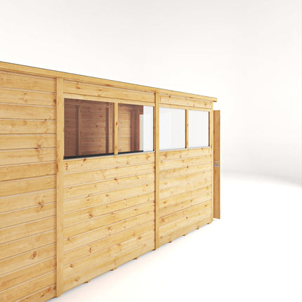 Mercia Wooden Sheds Mercia 10 x 6 Woodsman Shiplap Pent Shed - Styrene Mercia 10 x 6 Woodsman Shiplap Pent Shed - Styrene