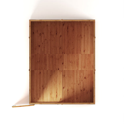 Mercia Wooden Sheds Mercia 10 x 8 Premium Woodsman Shiplap Pent Shed - Glass Mercia 10 x 8 Premium Woodsman Shiplap Pent Shed - Glass