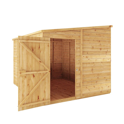 Mercia Wooden Sheds Mercia 10 x 8 Premium Woodsman Shiplap Pent Shed - Glass Mercia 10 x 8 Premium Woodsman Shiplap Pent Shed - Glass