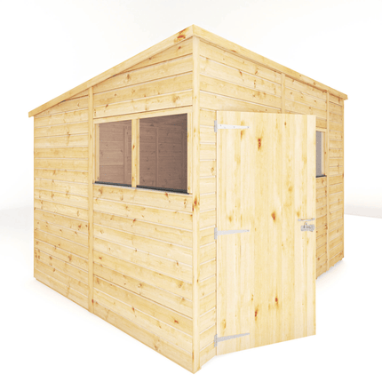 Mercia Wooden Sheds Mercia 10 x 8 Woodsman Shiplap Pent Shed - Styrene Mercia 10 x 8 Woodsman Shiplap Pent Shed - Styrene