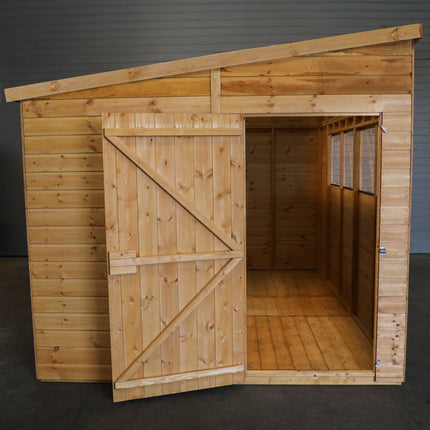 Mercia Wooden Sheds Mercia 10 x 8 Woodsman Shiplap Pent Shed - Styrene Mercia 10 x 8 Woodsman Shiplap Pent Shed - Styrene