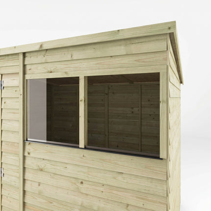 Mercia Wooden Sheds Mercia 10x6 Overlap Pent Shed Mercia 10x6 Overlap Pent Shed