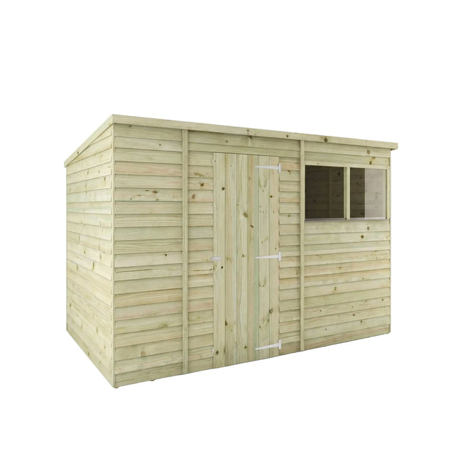 Mercia Wooden Sheds Mercia 10x6 Overlap Pent Shed Mercia 10x6 Overlap Pent Shed