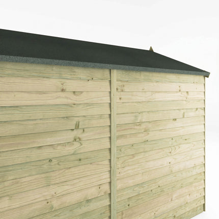Mercia Wooden Sheds Mercia 8 x 6 Overlap Apex - Double Door Mercia 8 x 6 Overlap Apex - Double Door