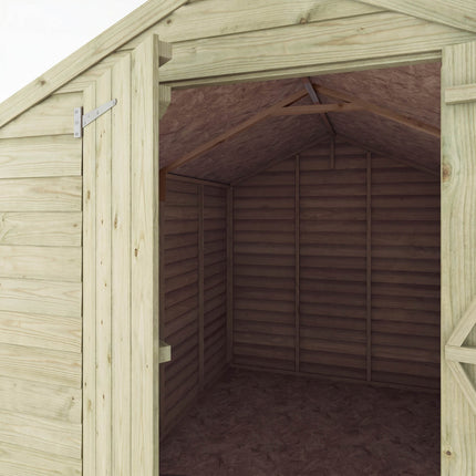 Mercia Wooden Sheds Mercia 8 x 6 Overlap Apex - Double Door Mercia 8 x 6 Overlap Apex - Double Door
