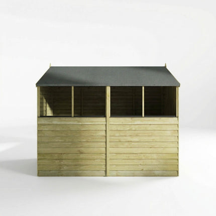 Mercia Wooden Sheds Mercia 8 x 6 Overlap Apex - Double Door Mercia 8 x 6 Overlap Apex - Double Door