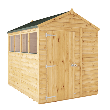 Mercia Wooden Sheds Mercia 8 x 6 Woodsman Shiplap Apex - Glass Mercia 8 x 6 Woodsman Shiplap Apex - Glass