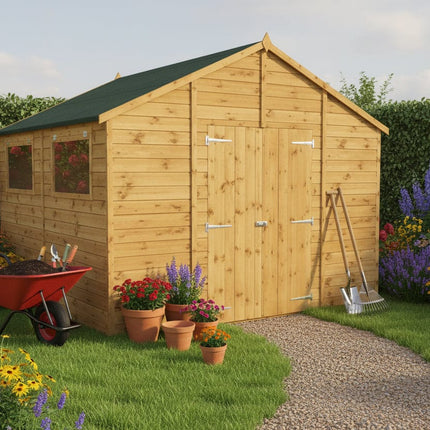 Mercia Wooden Workshops Mercia 10x10ft Premium Shiplap Apex Workshop Mercia 10x10ft Premium Shiplap Apex Workshop