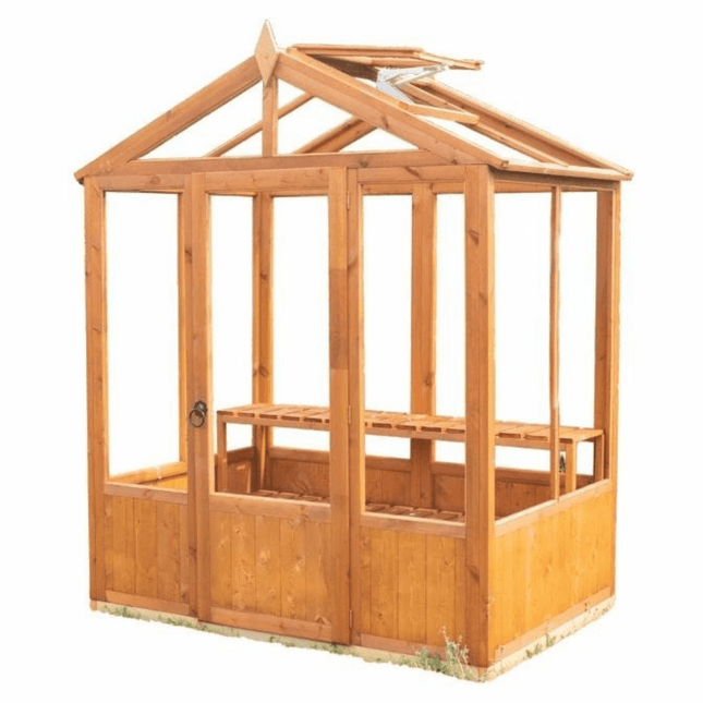 Shire Greenhouse Shire Holkham 4x6 Wooden Greenhouse Shire Holkham 4x6 Wooden Greenhouse