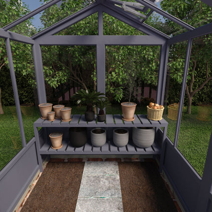 Shire Greenhouse Shire Holkham 6 x 12 Wooden Greenhouse Shire Holkham 6 x 12 Wooden Greenhouse