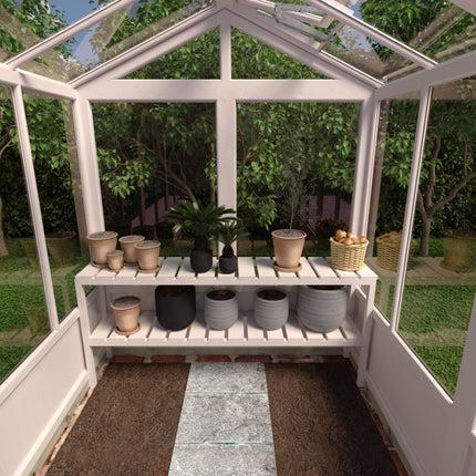 Shire Greenhouse Shire Holkham 6 x 12 Wooden Greenhouse Shire Holkham 6 x 12 Wooden Greenhouse