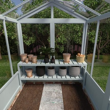 Shire Greenhouse Shire Holkham 6 x 12 Wooden Greenhouse Shire Holkham 6 x 12 Wooden Greenhouse