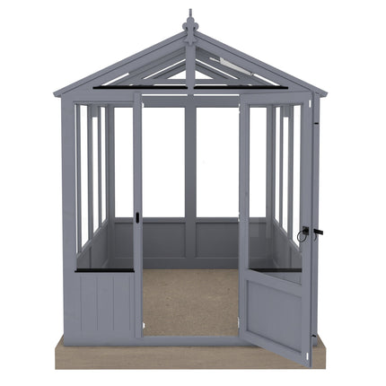 Shire Greenhouse Shire Holkham 6 x 8 Wooden Greenhouse Shire Holkham 6 x 8 Wooden Greenhouse