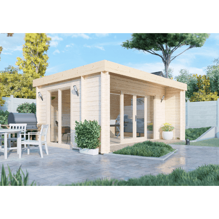 Shire Log Cabin Shire Nuuk 16 x 13 44mm Log Cabin Shire Nuuk 16 x 13 44mm Log Cabin