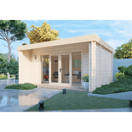 Shire Log Cabin Shire Nuuk 16 x 13 44mm Log Cabin Shire Nuuk 16 x 13 44mm Log Cabin