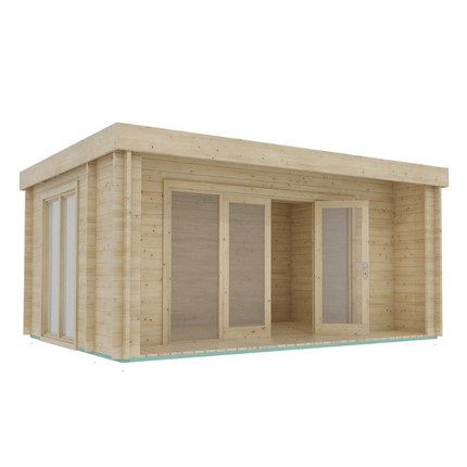 Shire Log Cabin Shire Nuuk 16 x 13 44mm Log Cabin Shire Nuuk 16 x 13 44mm Log Cabin