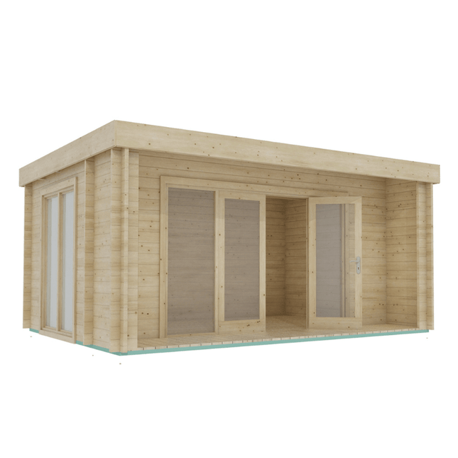 Shire Log Cabin Shire Nuuk 16 x 13 44mm Log Cabin Shire Nuuk 16 x 13 44mm Log Cabin